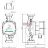 Энергоэффективный циркуляционный насос  (с «мокрым» ротором) MASTER S 25-4 180 1x230V Shinhoo